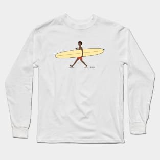 Longboarder Dude Long Sleeve T-Shirt